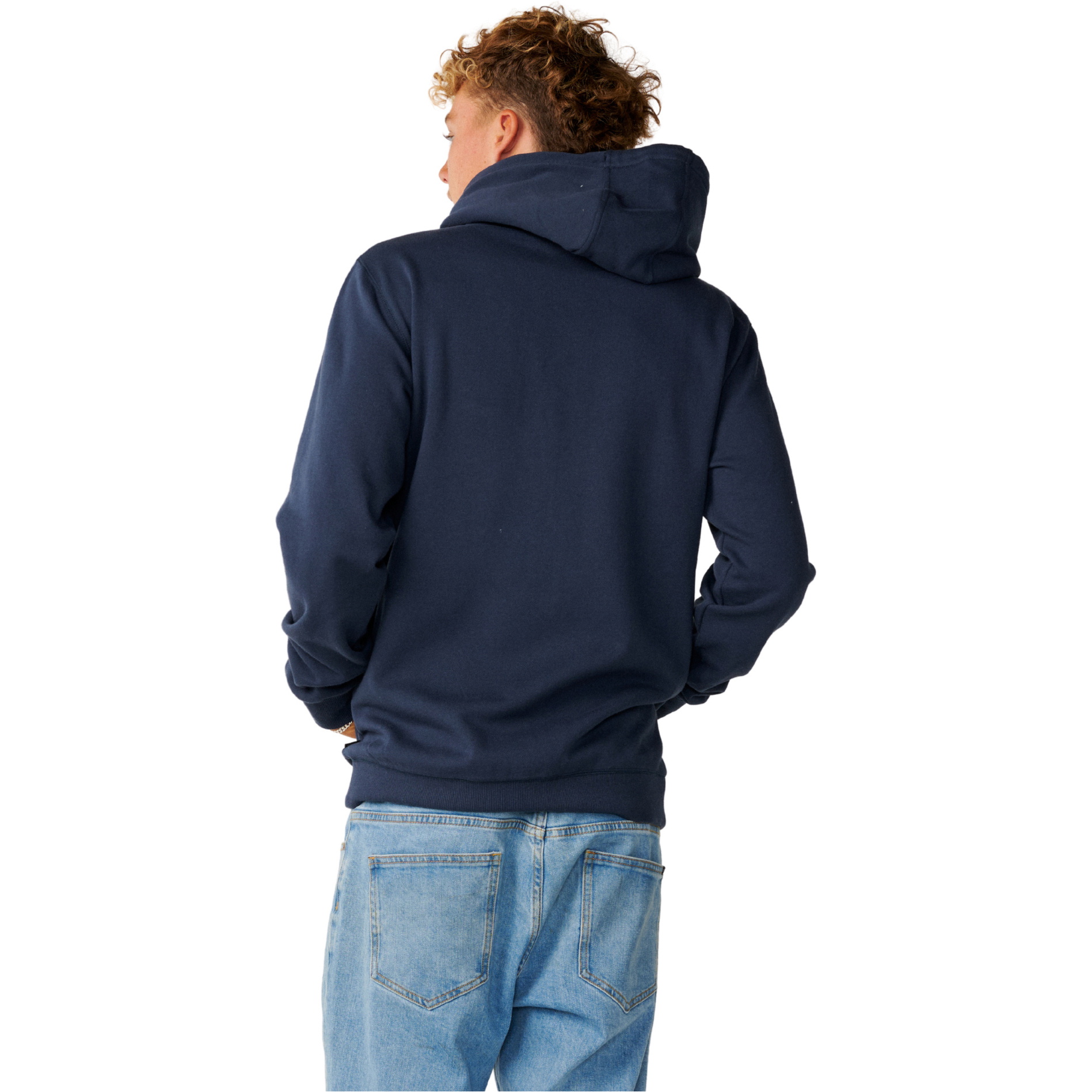 2026 Rip Curl Heren Stroomlijn Rits Door Fleece 0CQMFL - Dark Navy